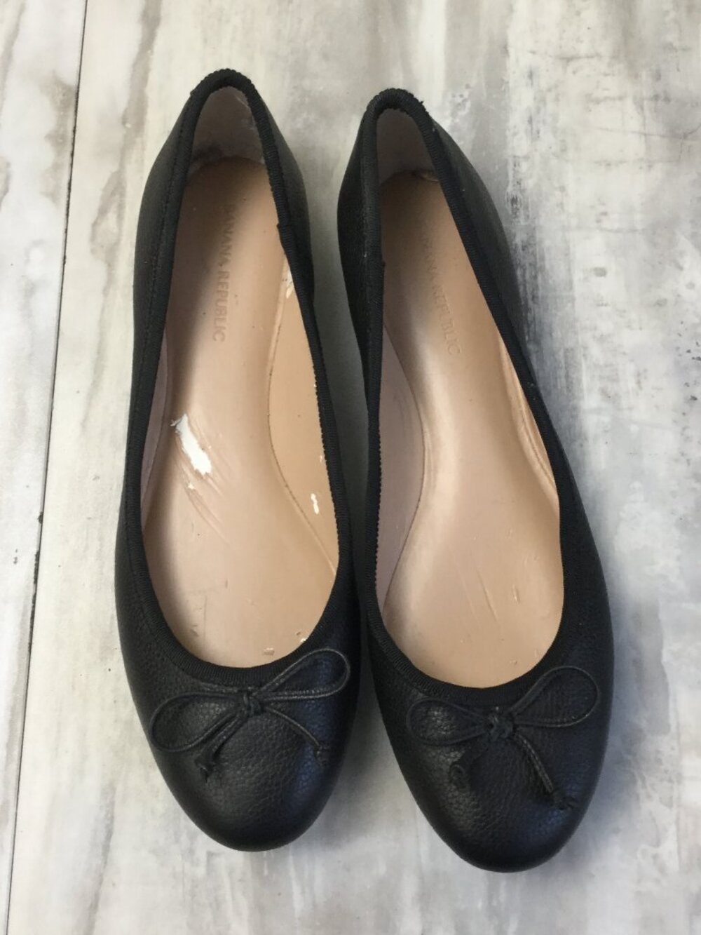 Banana Republic Black Ballet Flats 9